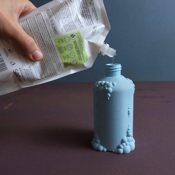 Soap Dispenser Bubbles - Refillable Soap Dispenser | For Shampoo, Conditioner - Picture 5 of 6